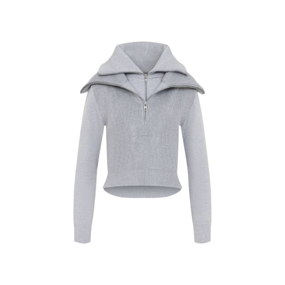 Balenciciaga Double Collar Camionneur Sweater Women